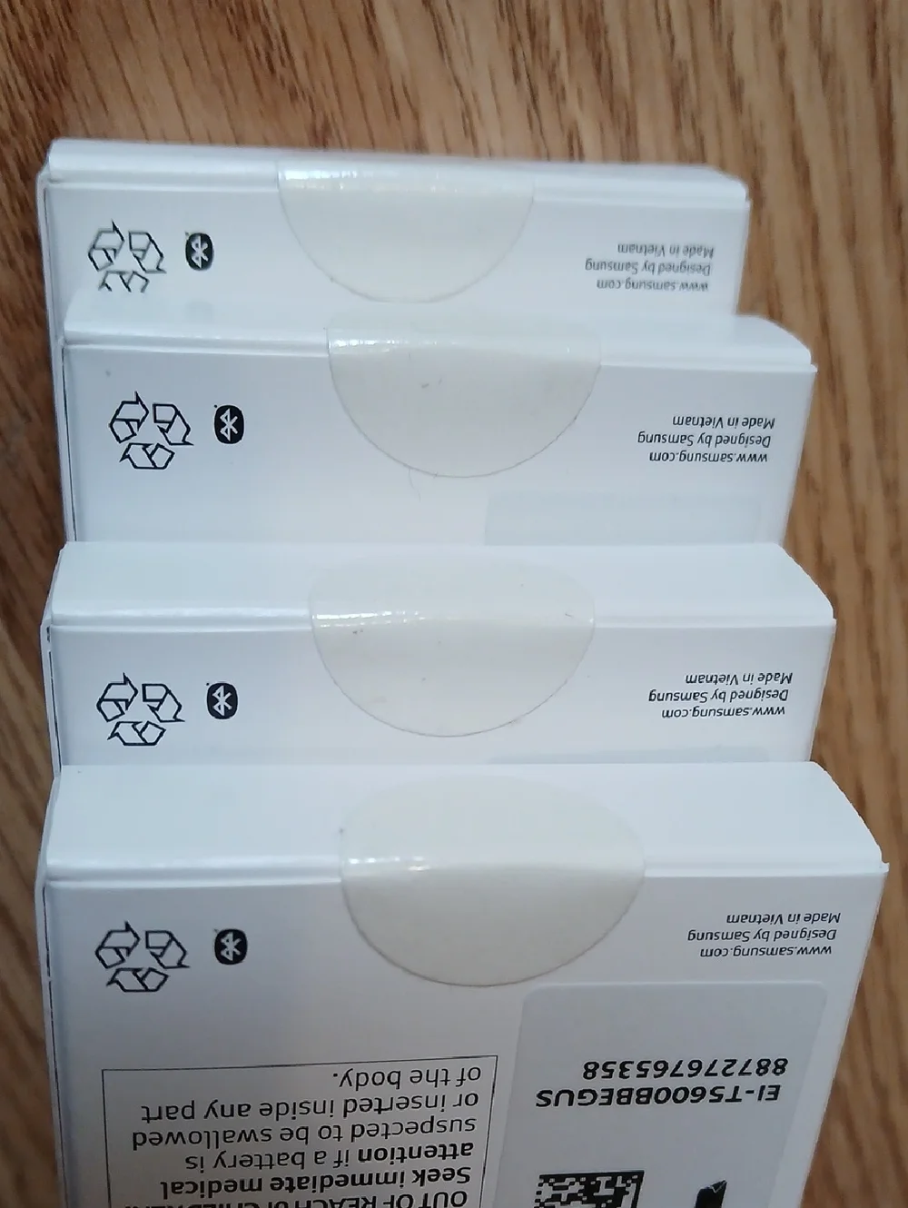 Samsung Galaxy SmartTag2 Lot Of 4 New Sealed Black Trackers